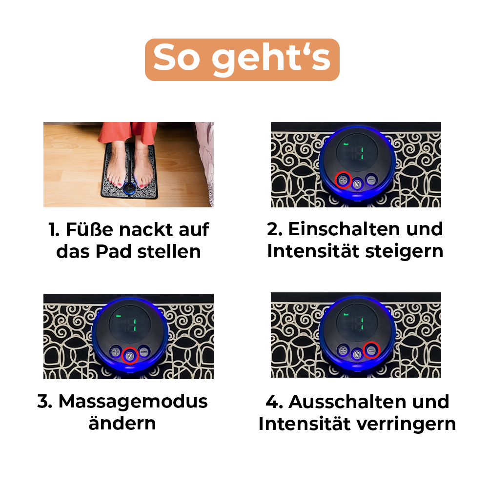 NMES Fußpad